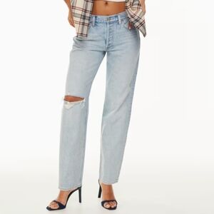Aritzia Denim Forum the '90s joni lo-rise loose jean 25